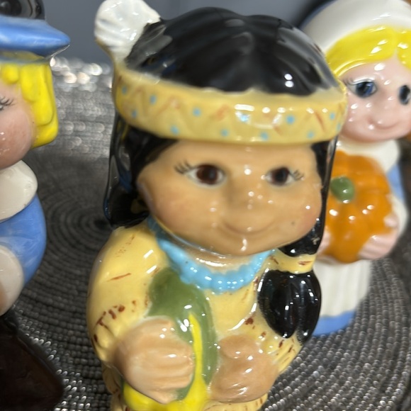 Vintage Ceramic Thanksgiving Figurines - Picture 3 of 13